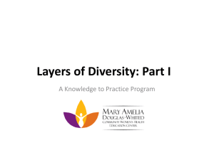 Layers of Diversity Part 1