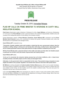 PRESS RELEASE Tuesday October 20, 2015