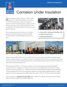 Corrosion Under Insulation - Sherwin