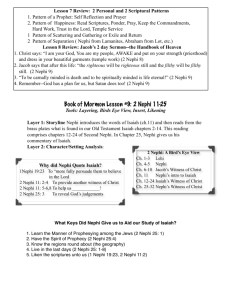 lesson 9 - LDS Gospel Doctrine Class Index