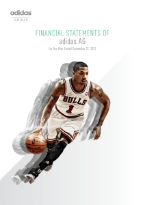 FINANCIAL STATEMENTS oF adidas AG