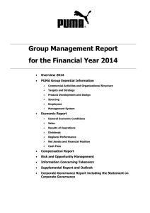 Group Management Report for the Financial Year 2014