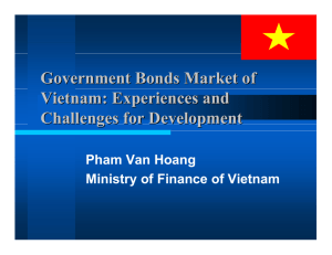 Government Bonds Market of Vietnam