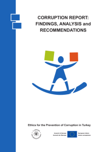 Corruption Report: Findings, Analysis & Recommendations