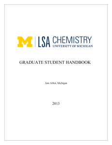 graduate student handbook