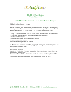 Health E-Club Recipe