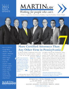 More Certified Attorneys Than Any Other Firm in Pennsylvania