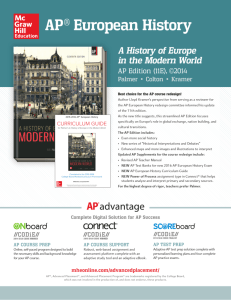 AP® European History