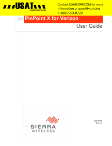 PinPoint X for Verizon
