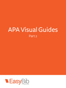 APA Visual Guides