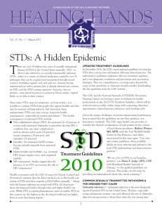 STDs: A Hidden Epidemic - National Health Care for the Homeless