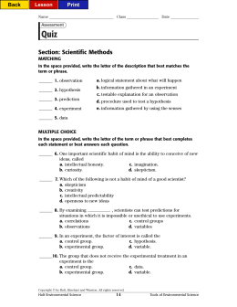 Skills Worksheet Concept Review Section The Development Of Atomic Theory  Kidz Activities