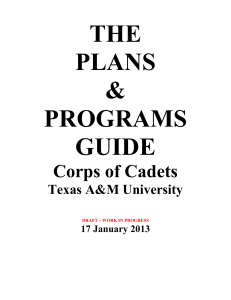 the plans & programs guide
