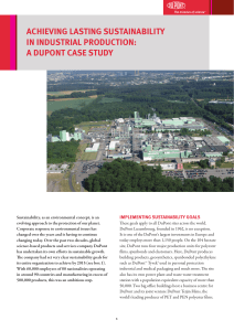 DuPont environmental management case study here