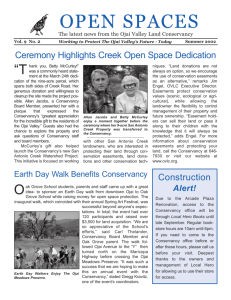 Summer 2002  - Ojai Valley Land Conservancy