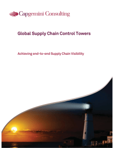 Global Supply Chain Control Towers