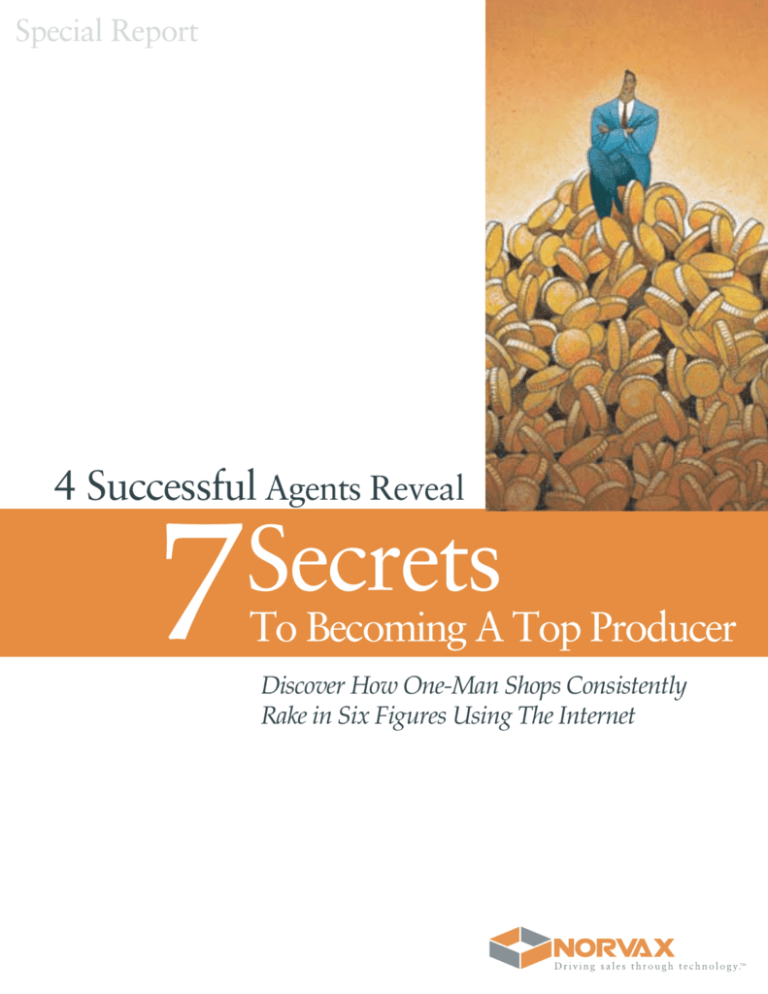 7 Secrets to a Top Producer