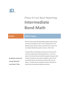 Intermediate Bond Math