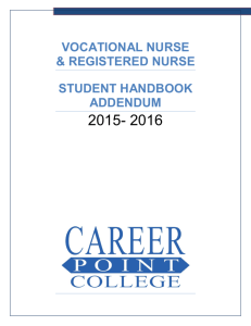 Nursing Student Handbook