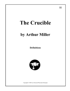 The Crucible