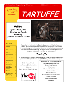 Tartuffe - Milwaukee Repertory Theater