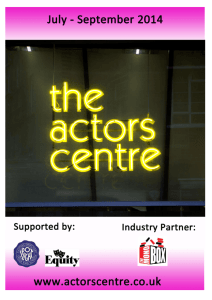 Here - The Actors Centre