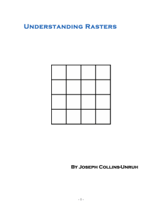Understanding Rasters