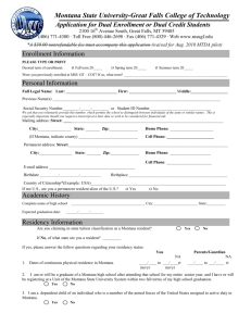 application for admission