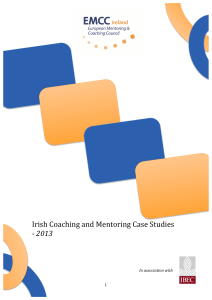 Irish Coaching and Mentoring Case Studies -‐ 2013