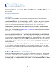 Valassis Lists Data as an Indicator of Population Recovery in the