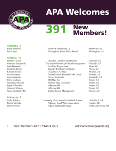 New Member List - American Payroll Association