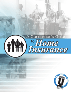A Consumer's Guide to Home Insurance