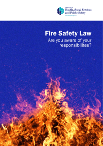 Fire Safety Law - Northern Ireland Fire & Rescue Service