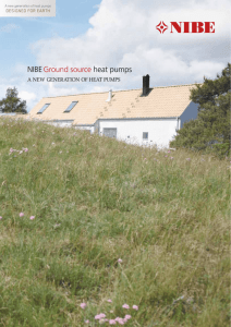 Nibe Ground Source Heat Pump Brochure