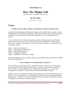 Book Report - How the Mighty Fall
