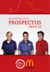 prospectus - McDonalds