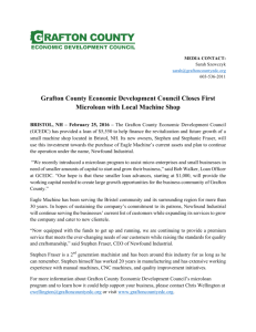 Grafton County Economic Development Council Closes First