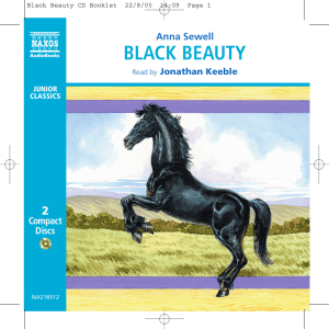Black Beauty CD Booklet - Naxos Spoken Word Library