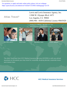 Medical Insurance Atlas Brochure