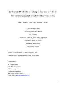 Developmental Continuity and Change in Responses to Social and