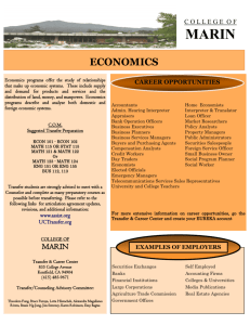 economics - College of Marin