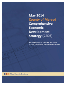 May 2014 County of Merced Comprehensive Economic
