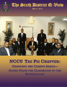 Q-View 2010 May - 6th District of Omega Psi Phi Fraternity, Inc.
