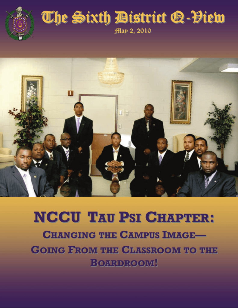 The Sixth District Q-View - 6th District of Omega Psi Phi