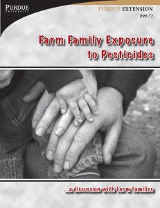 Farm Family Exposure to Pesticides
