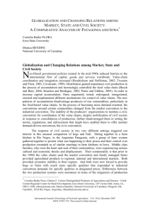 Globalization and Changing Relations among Market, State and