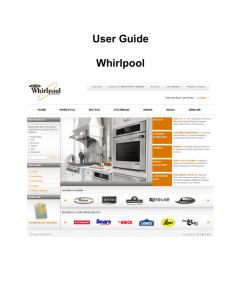 User Guide Whirlpool