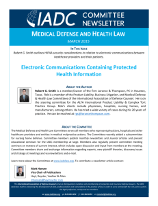 medical defense and health law - International Association of