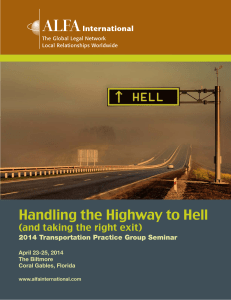 2014 Transportation Seminar Brochure