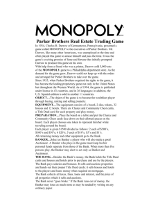 MONOPOLY Property Trading Game Instructions